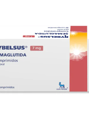 Rybelsus Semaglutida 7 mg 30 Comprimidos.