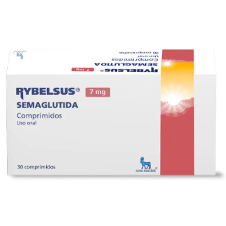 Rybelsus Semaglutida 7 mg 30 Comprimidos. 1
