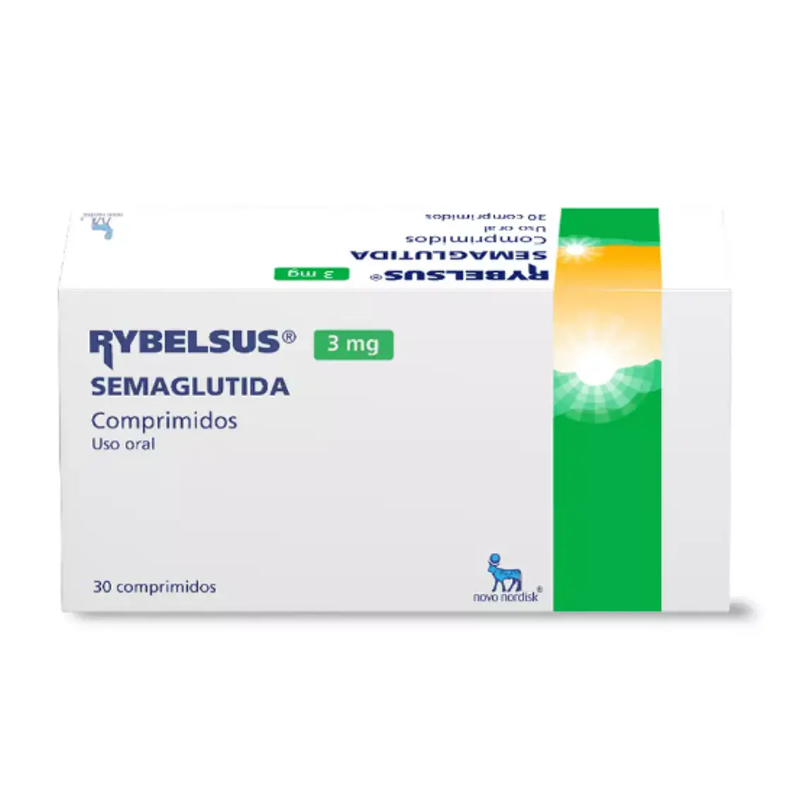Rybelsus Semaglutida 3 mg 30 Comprimidos. 1