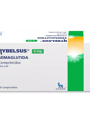 Rybelsus Semaglutida 3 mg 30 Comprimidos.