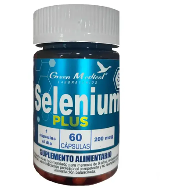 Selenium Plus 60 Cápsulas. Green Medical 1