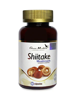 Shiitake Mushroom 60 Cápsulas. Green Medical