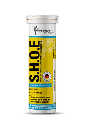 S.H.O.E 10 Tabletas efervescentes. Easylife 
