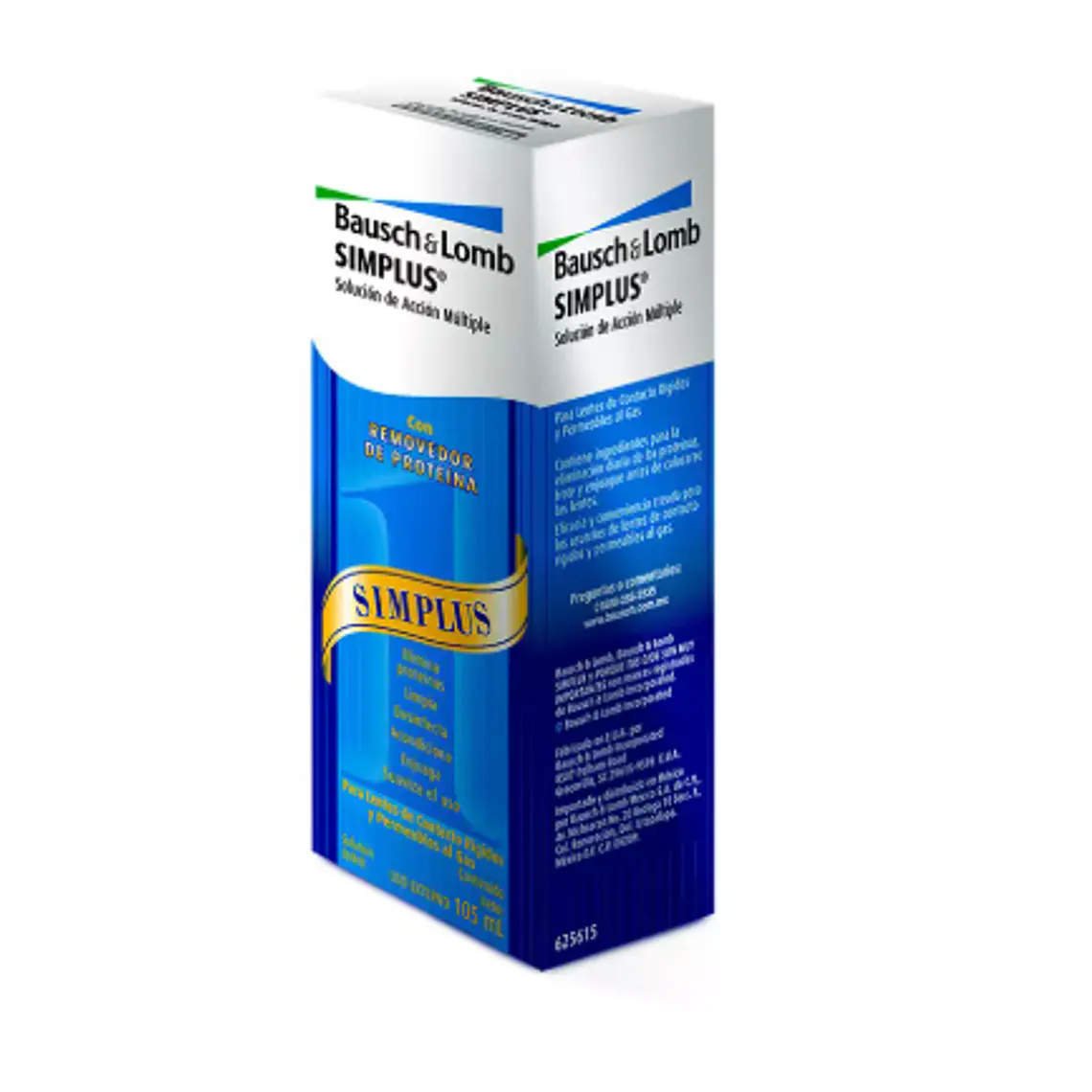 Simplus Solución de acción múltiple 120 ml. 1