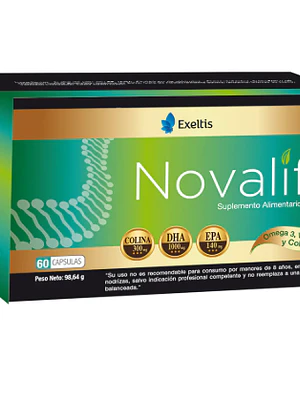 Novalif Suplemento nutricional 60 Cápsulas. 