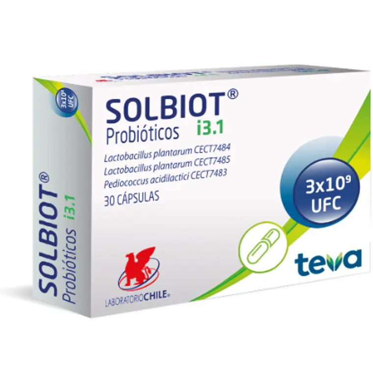 Solbiot i3.1 Probióticos 30 Cápsulas. 1