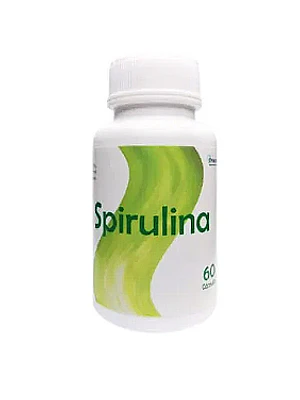 Spirulina 300 mg 60 Cápsulas. Pranalab