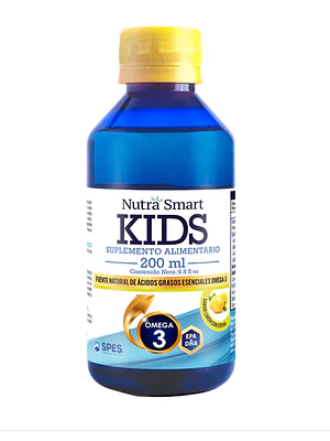 Nutra Smart  Kids Omega 3 Sabor piña 200 ml.
