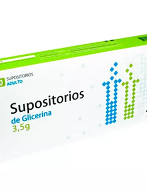 Supositorios de Glicerina Adulto 3,5 g 10 Unidades. Valma