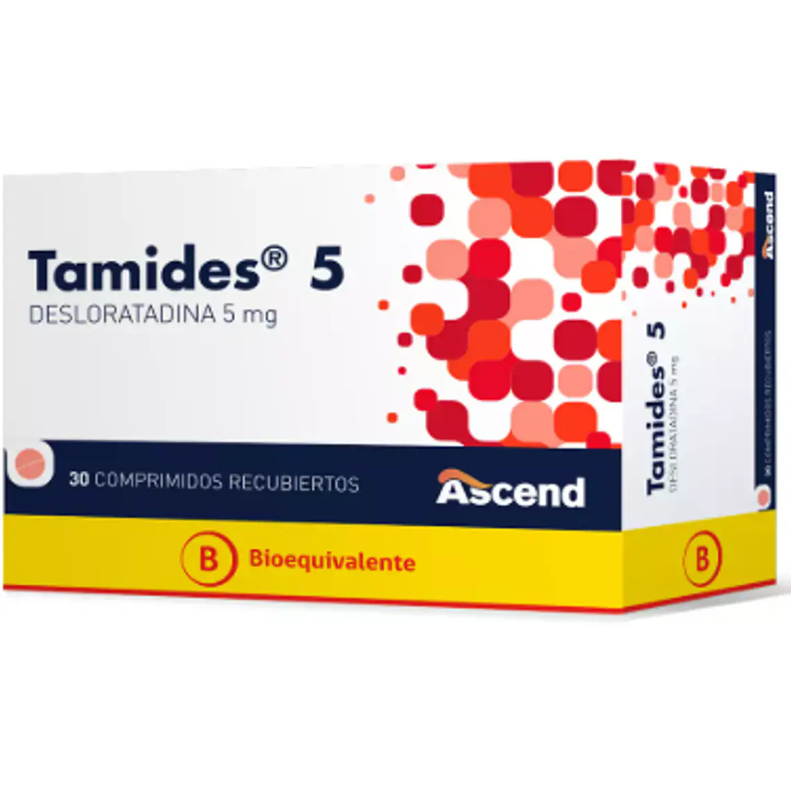 Tamides (B) Desloratadina 5 mg 30 Comprimidos recubiertos. 1