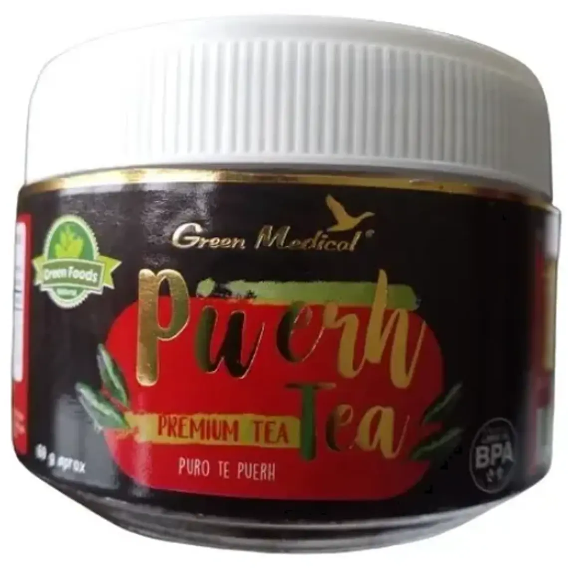Te Puerh rojo 60 g. Green Medical 1