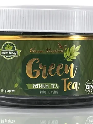 Té Verde Hojas 60 g. Green Medical