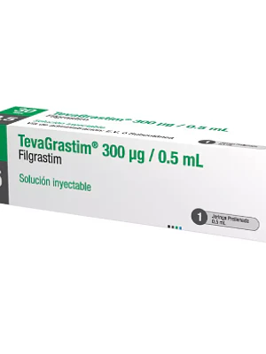 TevaGrastim 300 mcg/ 0,5 ml Filgrastim 1 Jeringa prellenada.