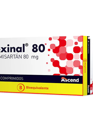 Texinal (B) Telmisartán 80 mg 30 Comprimidos.
