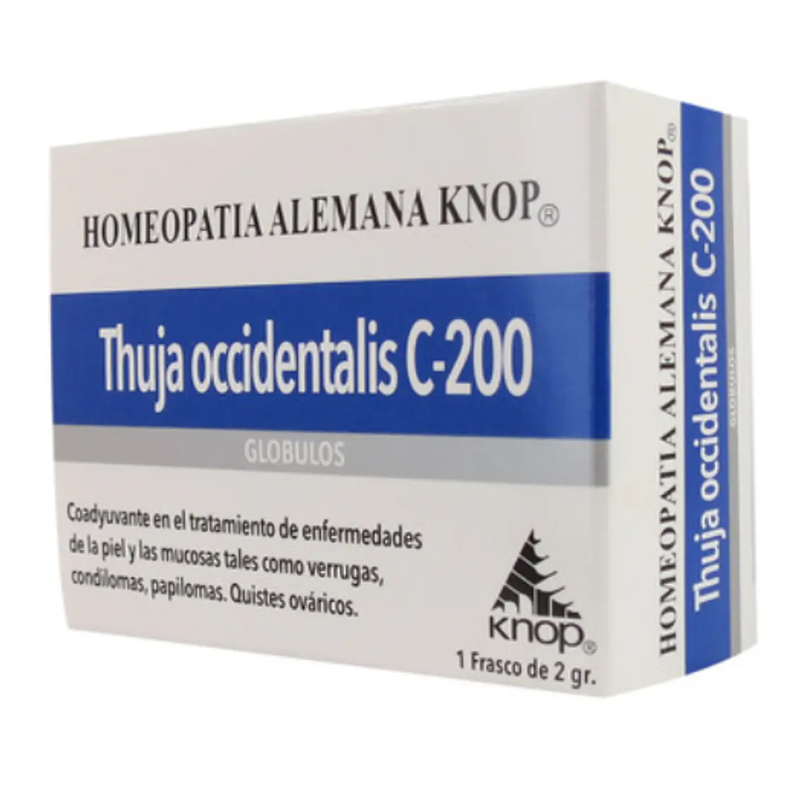 Thuja Occidentalis C-30 Globulos Simples 15 g. Knop 1