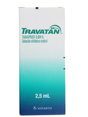 Travatan Travoprost 0,004 % Solución oftálmica 2,5 ml.