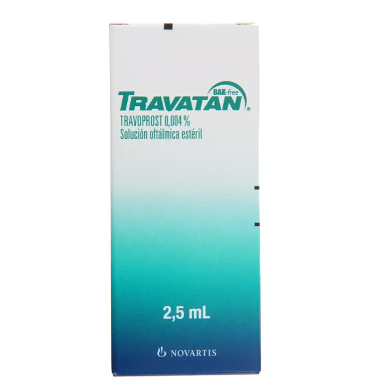 Travatan Travoprost 0,004 % Solución oftálmica 2,5 ml. 1