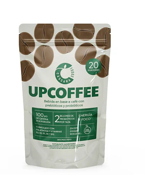 Upcoffee Prebiótico Probiótico Bebida 240 g.