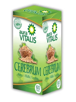 Cerebrum 267 mg 60 Cápsulas. Aura Vitalis