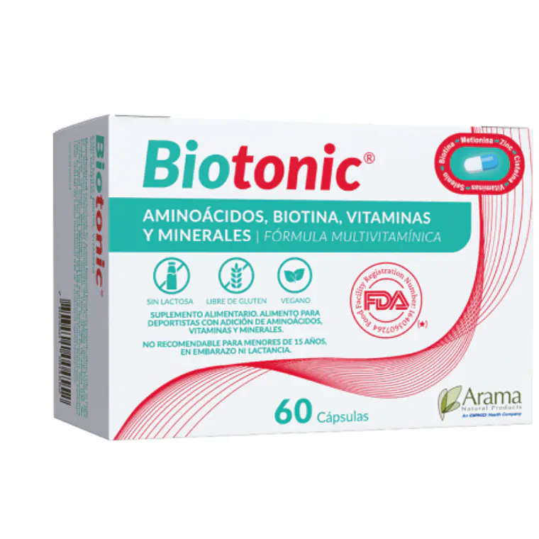 Biotonic 60 Cápsulas. Arama 1