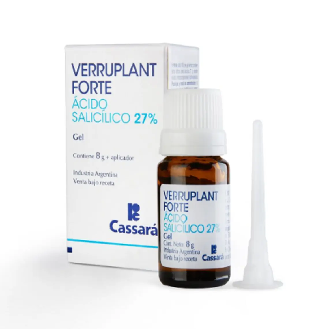 Verruplant Forte Ácido salicílico 27 % Gel tópico 8 g. 1