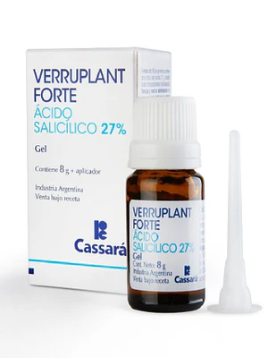 Verruplant Forte Ácido salicílico 27 % Gel tópico 8 g.