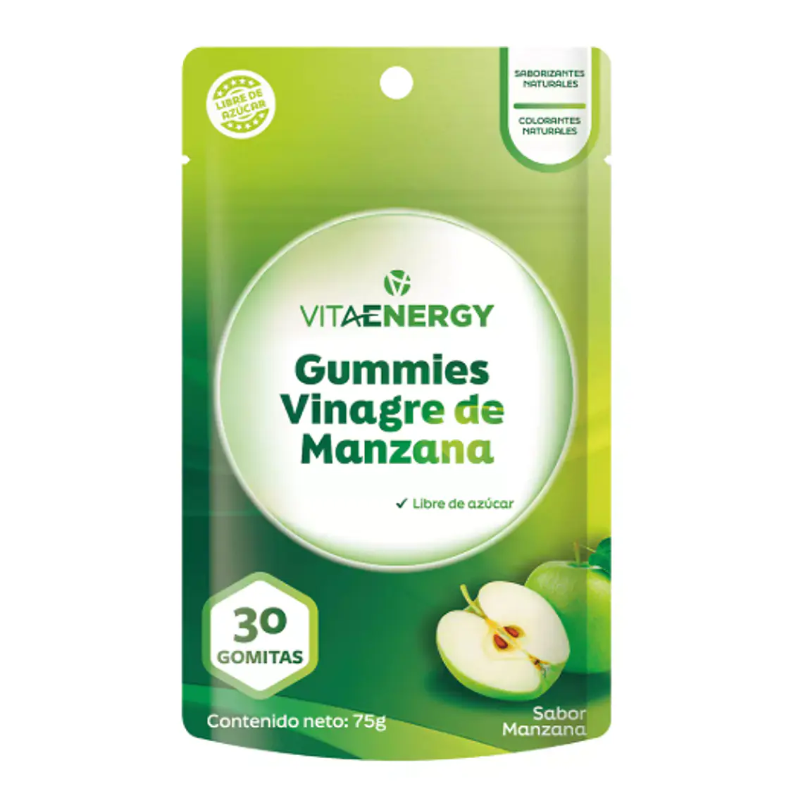 Vinagre de manzana 30 Gummies. Vitaenergy 1
