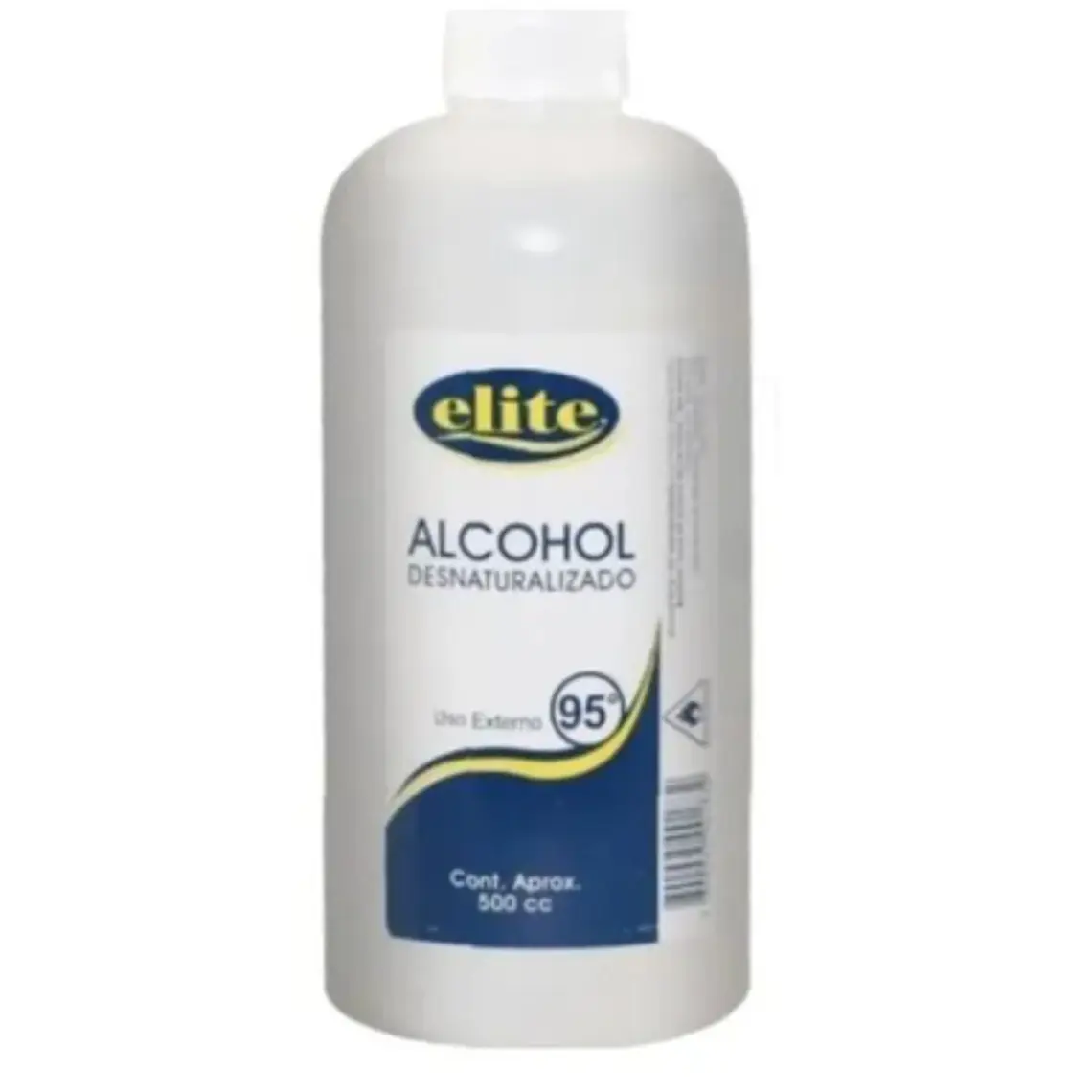 Alcohol desnaturalizado 95 % 500 ml. Elite 1