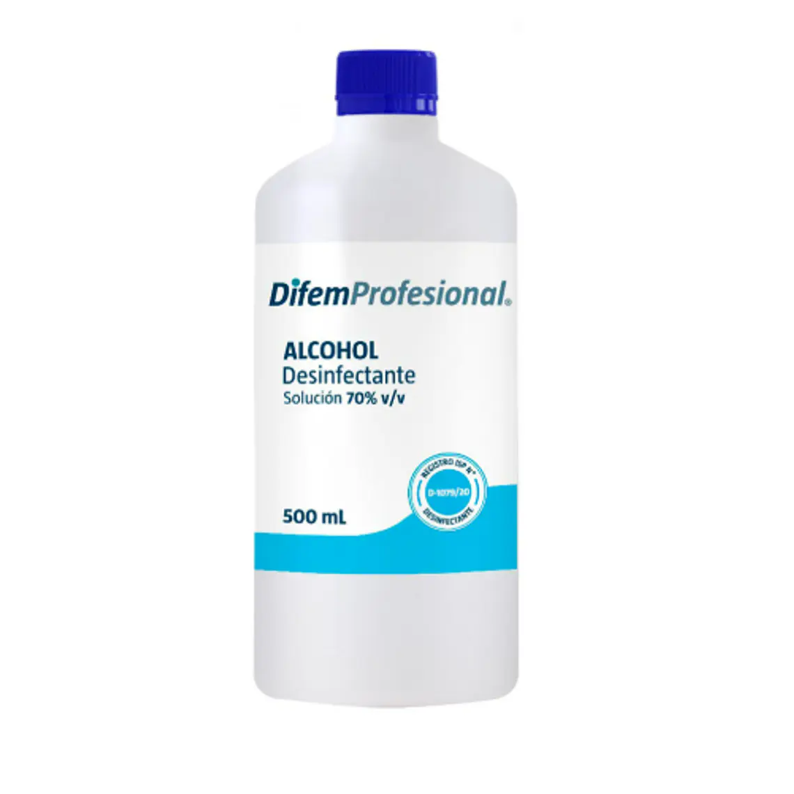Alcohol Desinfectante 70 % 500 ml. Difem Profesional 1