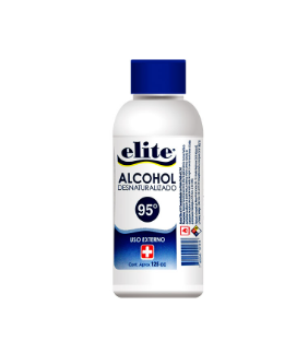 Alcohol Desnaturalizado 95 % 125 ml. Elite