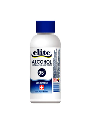 Alcohol Desnaturalizado 95 % 125 ml. Elite
