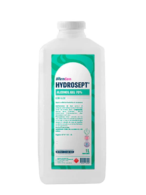 Alcohol Gel Hidrosept 1000 ml. Difemcare