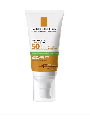 Anthelios UV Mune 400 Fotoprotector FPS 50+ Oil Control Gel Crema 50 ml. La Roche-Posay