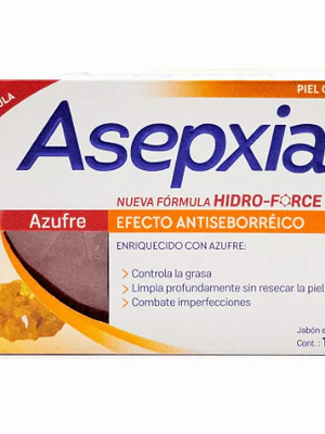 Asepxia Jabón Azufre 100 g.