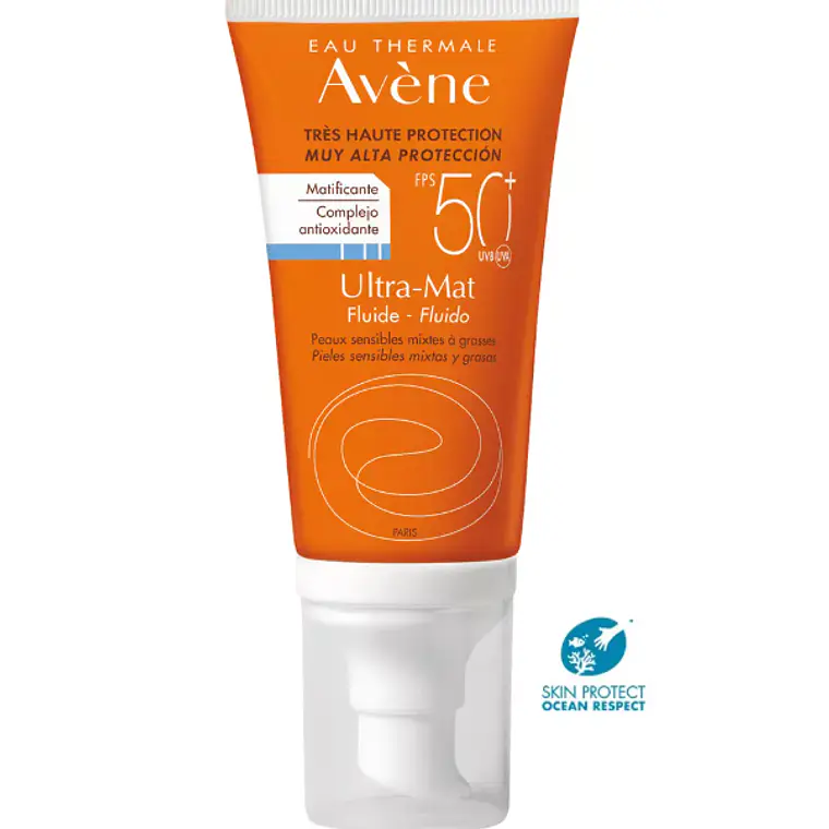 Protector solar Ultra-mat Fluido SPF 50+ 50 ml. Avene 1