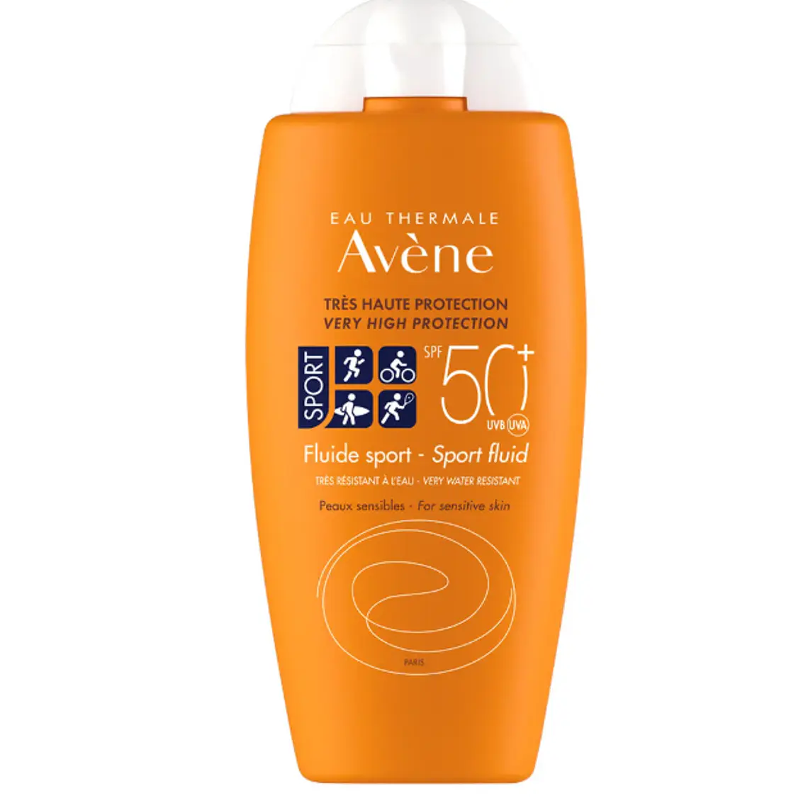 Protector solar Fluide sport SPF 50+ 100 ml. Avene 1