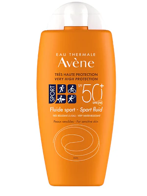 Protector solar Fluide sport SPF 50+ 100 ml. Avene