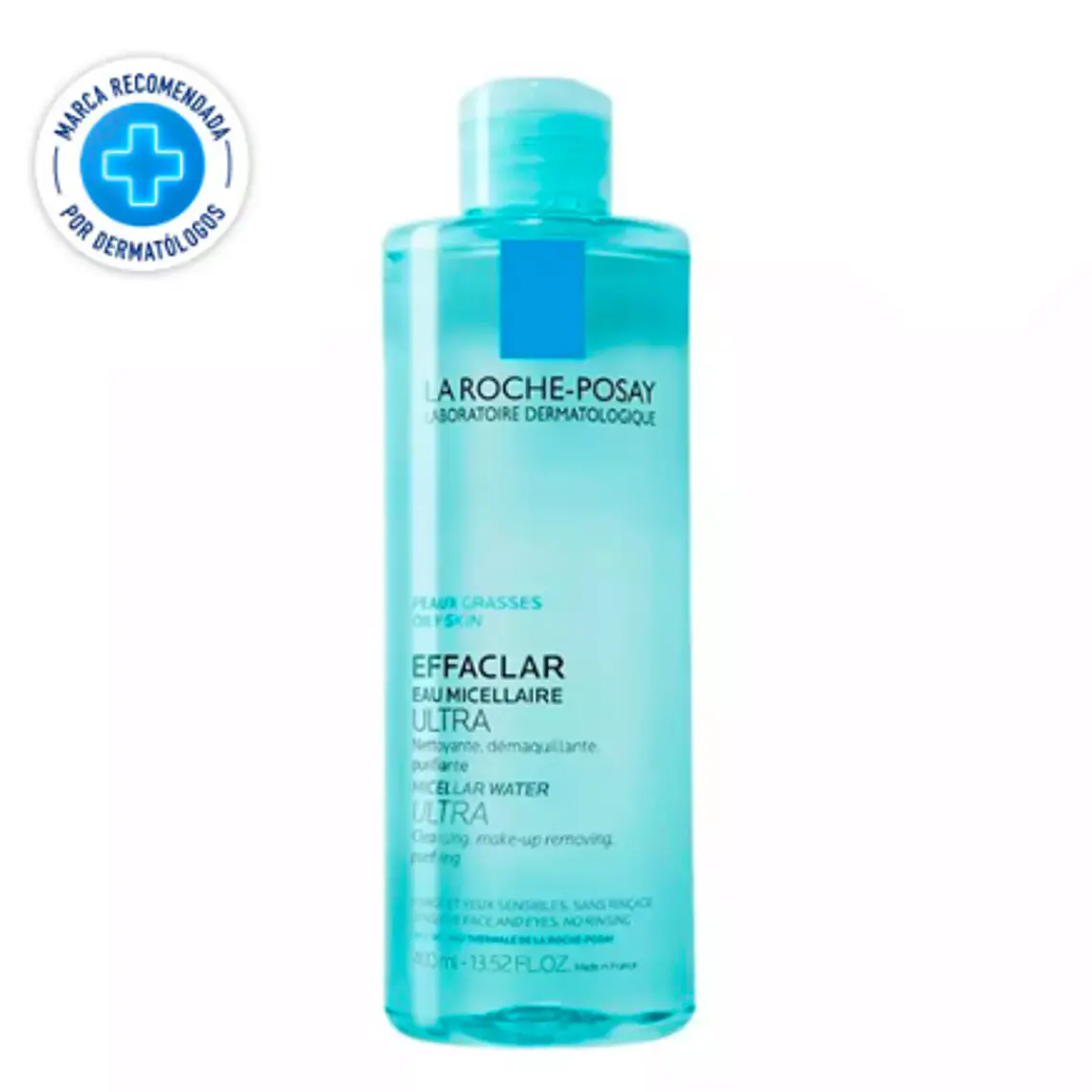 Effaclar Agua micelar Ultra Limpiador facial 400 ml. La Roche-Posay 1