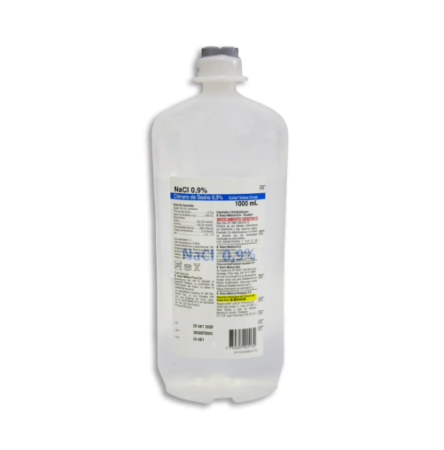 Cloruro de Sodio 0,9 % Solución inyectable 1000 ml. Sanderson