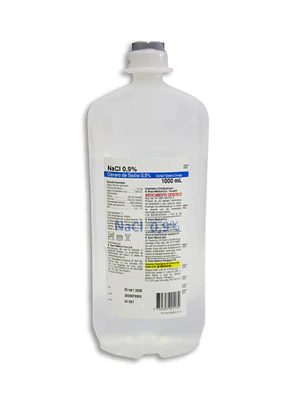 Cloruro de Sodio 0,9 % Solución inyectable 1000 ml. Sanderson