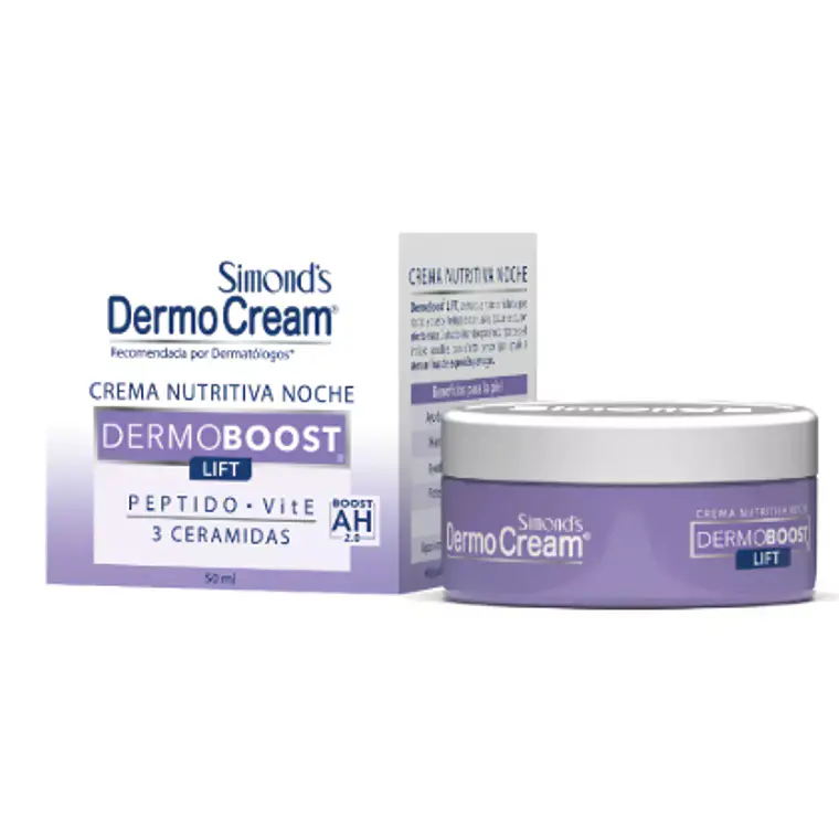 DermoCream Crema nutritiva noche Dermoboost lift 50 ml. Simond's 1