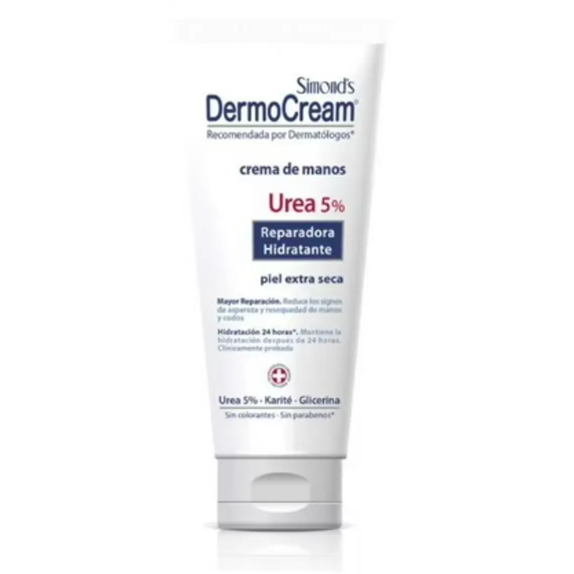 DermoCream Crema de manos Úrea 5 % Reparadora hidratante 80 ml. Simond's 1