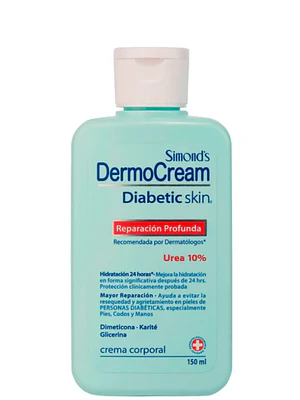 DermoCream Diabetic skin Reparación profunda Crema corporal 150 ml. Simond's
