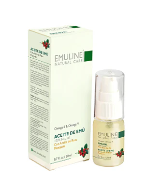 Aceite de Emu con rosa Mosqueta 20 ml. Emuline