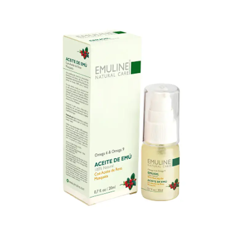 Aceite de Emu con rosa Mosqueta 20 ml. Emuline 1