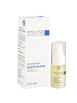 Aceite de Emu con Vitamina E Hipoalergénico 20 ml.