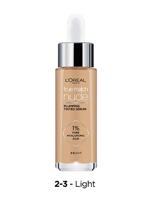 Sérum rellenador True Match Nude 2-3 Light 30 ml. L'oreal