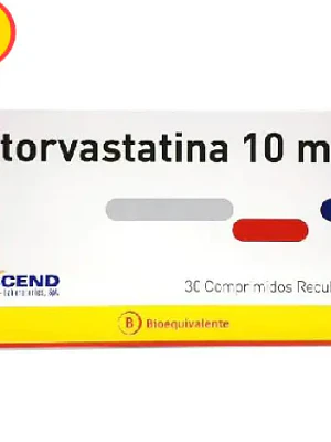 Atorvastatina (B) 10 mg 30  Comprimidos recubiertos. Ascend