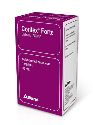 Coritex Forte Betametasona 1 mg/ml Solución oral 30 ml.