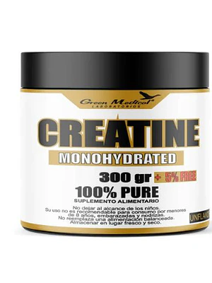 Creatina Monohidrato Polvo 300 g. Green Medical